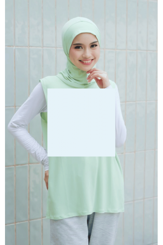Farina Hijab Outer Mint